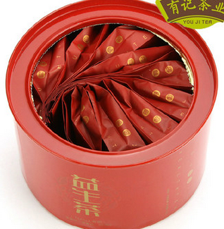 有记益生茶 浓缩型红色铁罐装