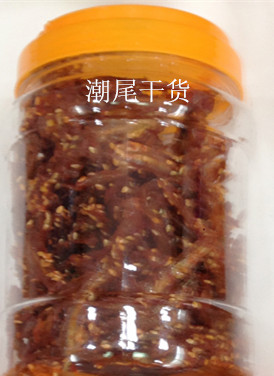 汕尾陆丰特产香辣银鱼仔海味小银鱼干毛毛鱼香辣零食烧烤干货350g