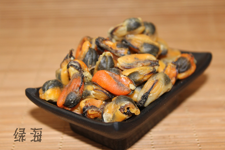 淡菜青口汕尾海产海虹干 淡菜干 贻贝壳菜青口贝干货海红250g包邮