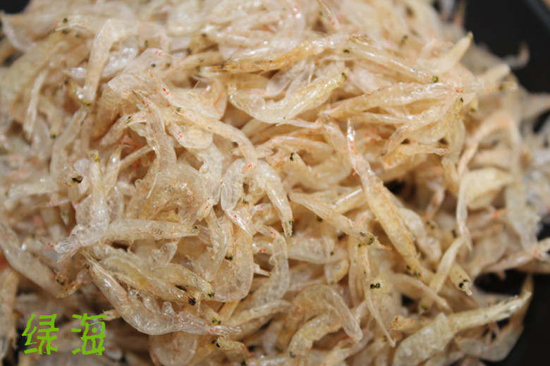 绿海海味汕尾虾皮虾米淡晒宝宝补钙海米虾仁250g海鲜水产干货包邮