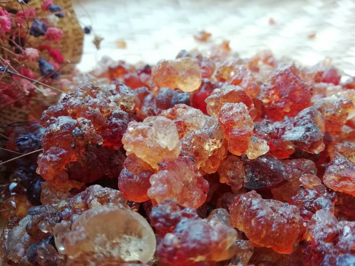 桃树胶桃胶野生桃花泪 特级桃油桃浆一级无杂质可搭配雪燕皂角米