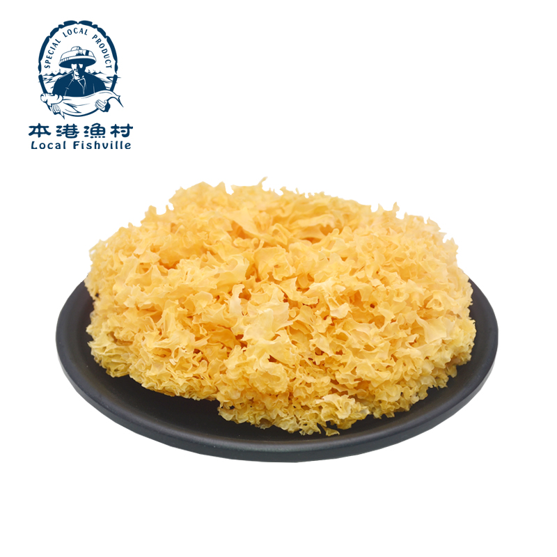 野生银耳糯银耳干货 新鲜白木耳 雪耳糯丑耳特产无硫包邮250g