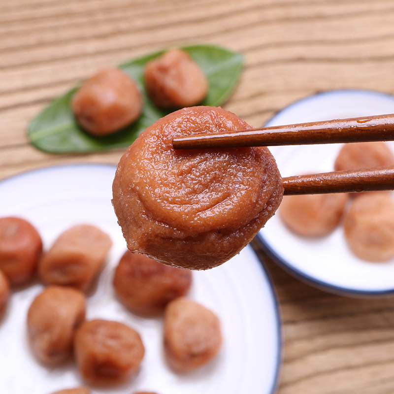 佳梅|潮汕酸梅腌制 咸水梅500g 咸水梅盐水梅 酸咸梅 青竹梅腌制