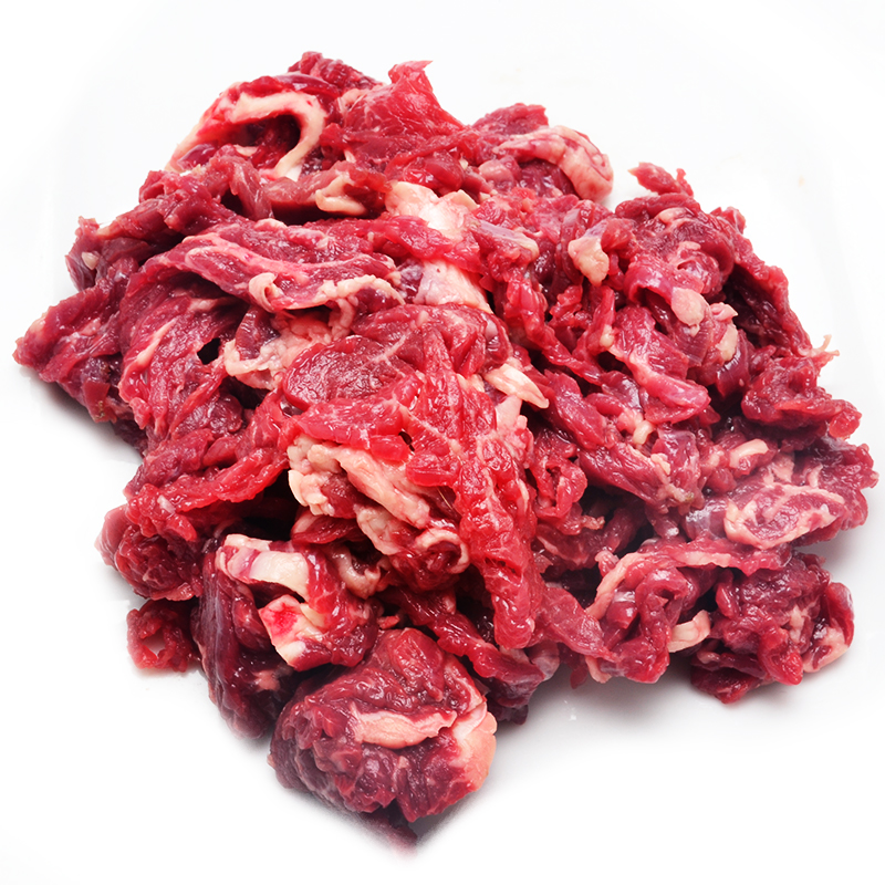 汕头牛肉丸火锅新鲜牛肉生牛肉 零注水零添加 胸口捞250g拼4包邮