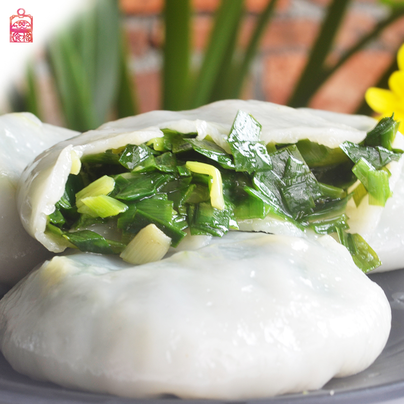 潮汕小吃揭阳韭菜粿菜果菜包粿即食5个装，广东8个，满4包邮