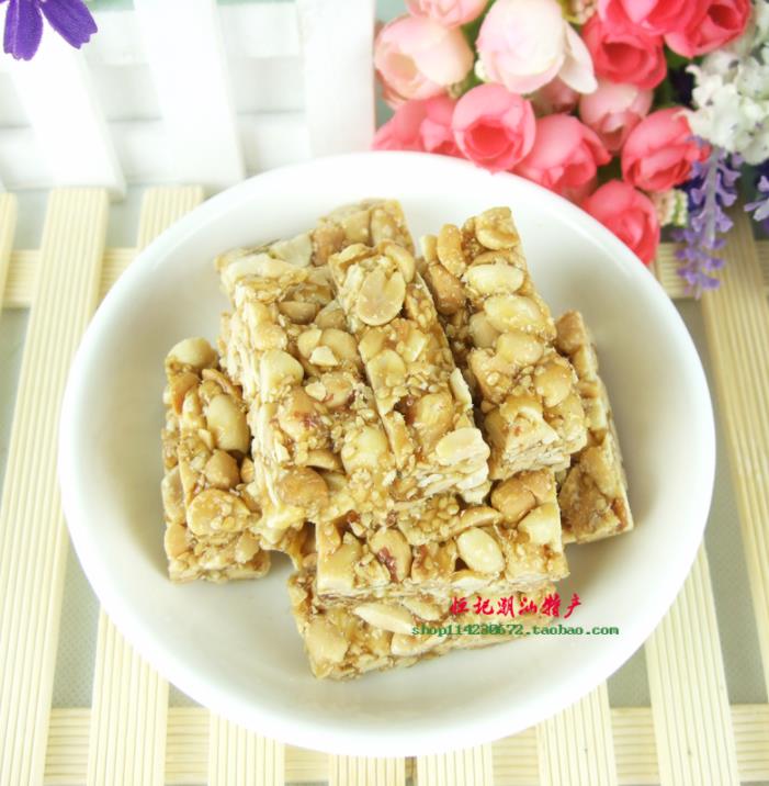 潮汕揭西特产花生糖 独立小包装花生酥 地豆条 香脆酥豆条 花生条