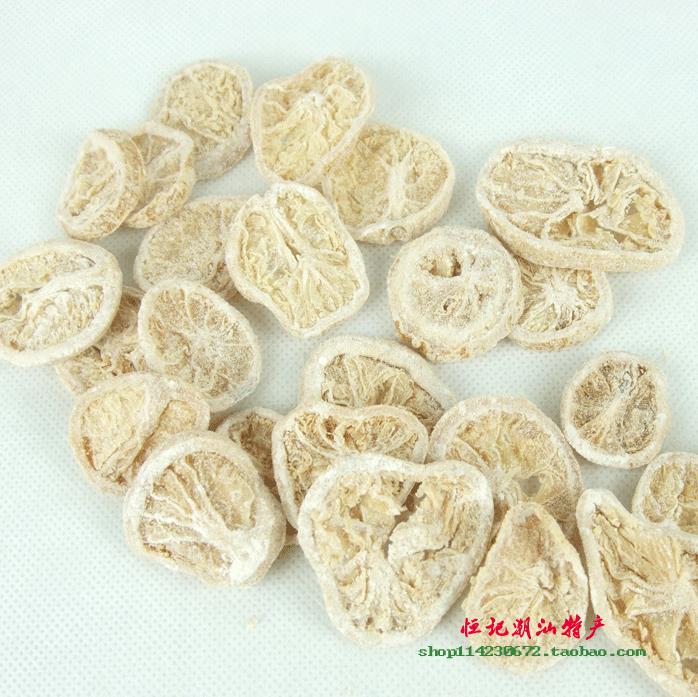 柠檬片 咸甜中微酸 潮汕特产可泡水瓶装柠檬片 250克