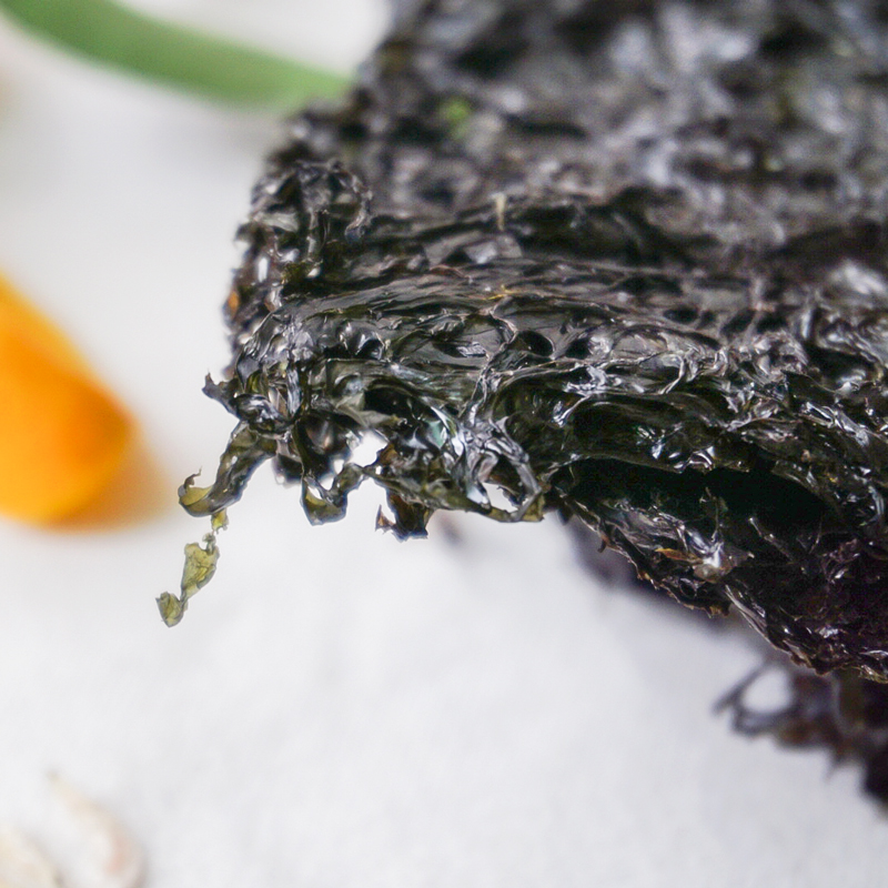 半饱良味|新品福建紫菜 海产干货 酥脆细嫩 干净无沙55g 宅人食堂