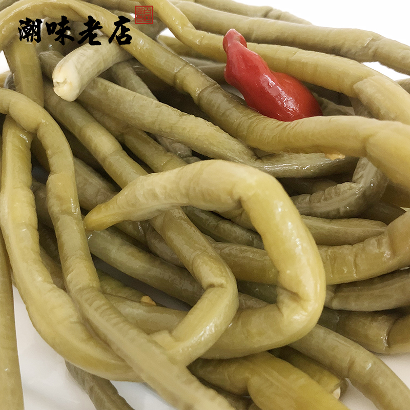 10包包邮 泡菜 腌菜 汕头特产 桂盛牌 酸豆角 250g 潮汕味酱腌菜