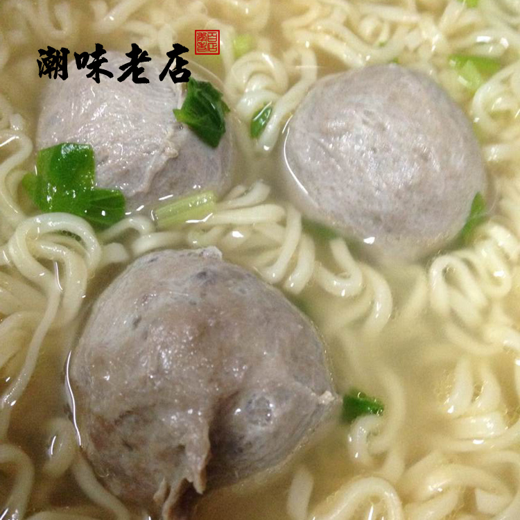 潮味老店 潮汕汕头潮州特产撒尿牛肉丸子牛筋丸 潮汕美食火锅食材
