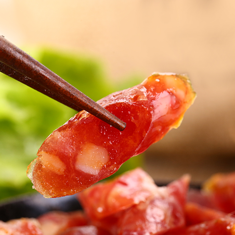 广东腊肠特产120克包装潮汕风味 正宗广式腊肠 香肠甜味2包包邮