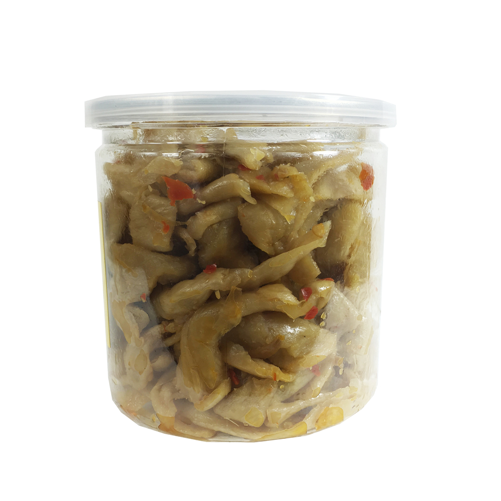 4罐包邮潮汕特产劳盛微辣纯手工菜脯条500g瓶装萝卜干脆香可口