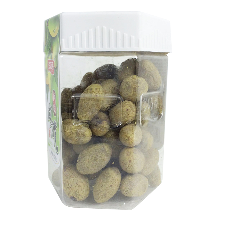 多巧香回味咸橄榄330g 瓶装蜜饯果干 办公休闲零食5瓶包邮