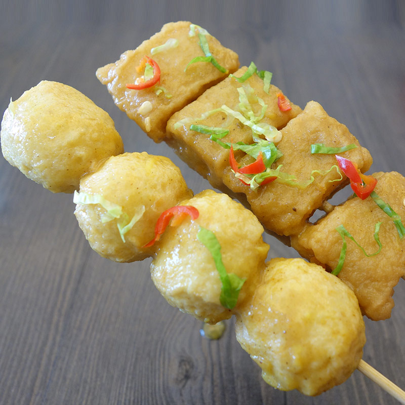 鲁记潮汕黄金鱼蛋250克 香港咖喱鱼蛋火锅食材豆捞关东煮便利店
