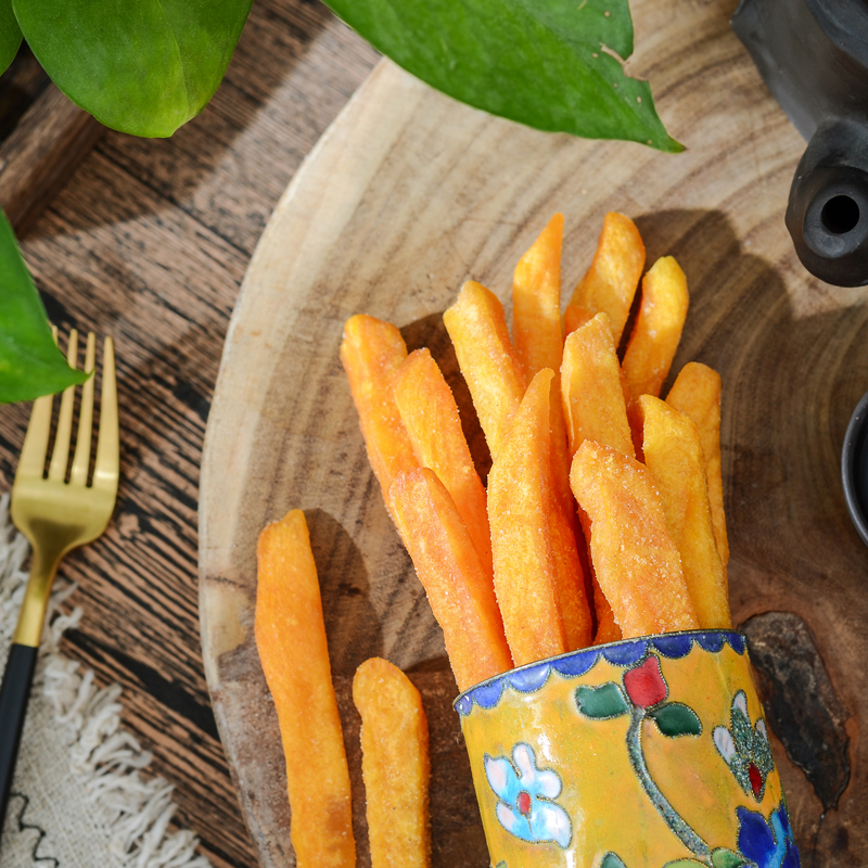 觅潮记|甘梅地瓜条 即食地瓜脆酸梅粉香脆红薯干网红休闲零食小吃