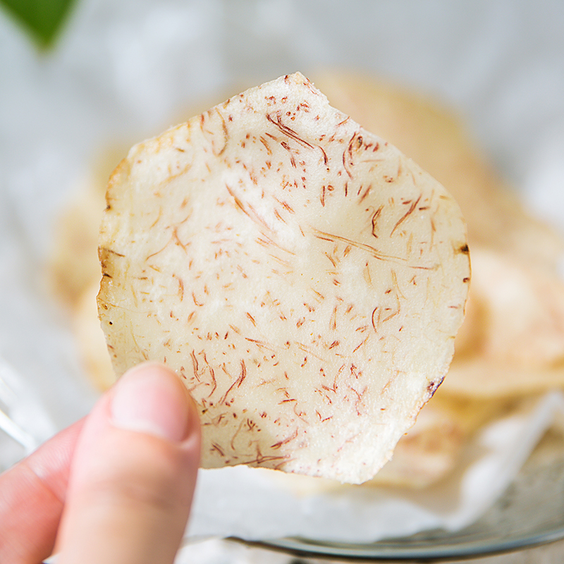 潮汕特产薄脆香芋片网红休闲零食芋酥片手工香芋脆片 椒盐芋头片