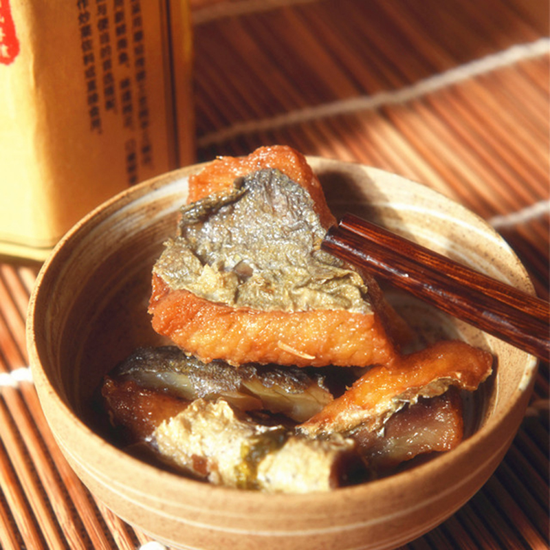 潮汕油浸咸鱼即食熟食水产干货鱼干腌制赤嘴鱼潮汕广澳湾海鱼杂咸