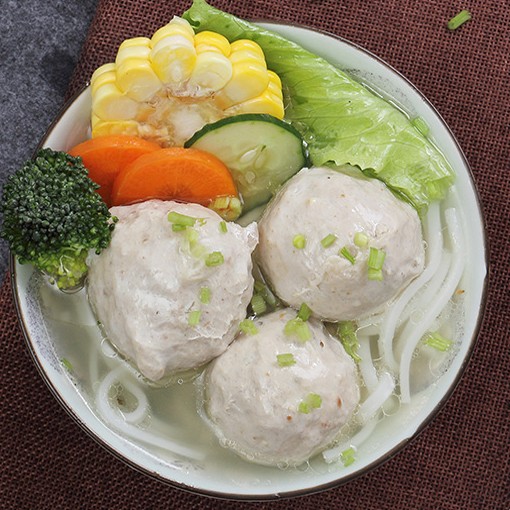 阿兴【猪肉丸500g】广东汕头潮汕特产正宗手工丸火锅食材底料顺丰