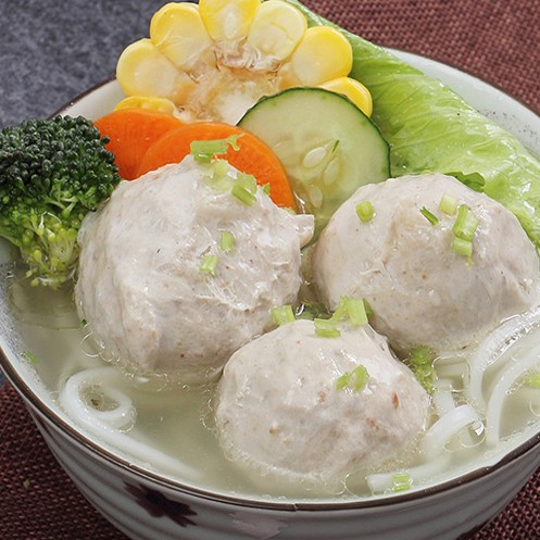 阿兴【胡椒丸500g】广东汕头潮汕特产正宗手工猪肉丸火锅食材顺丰